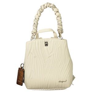 Desigual White Polyurethane Women Women's Backpack